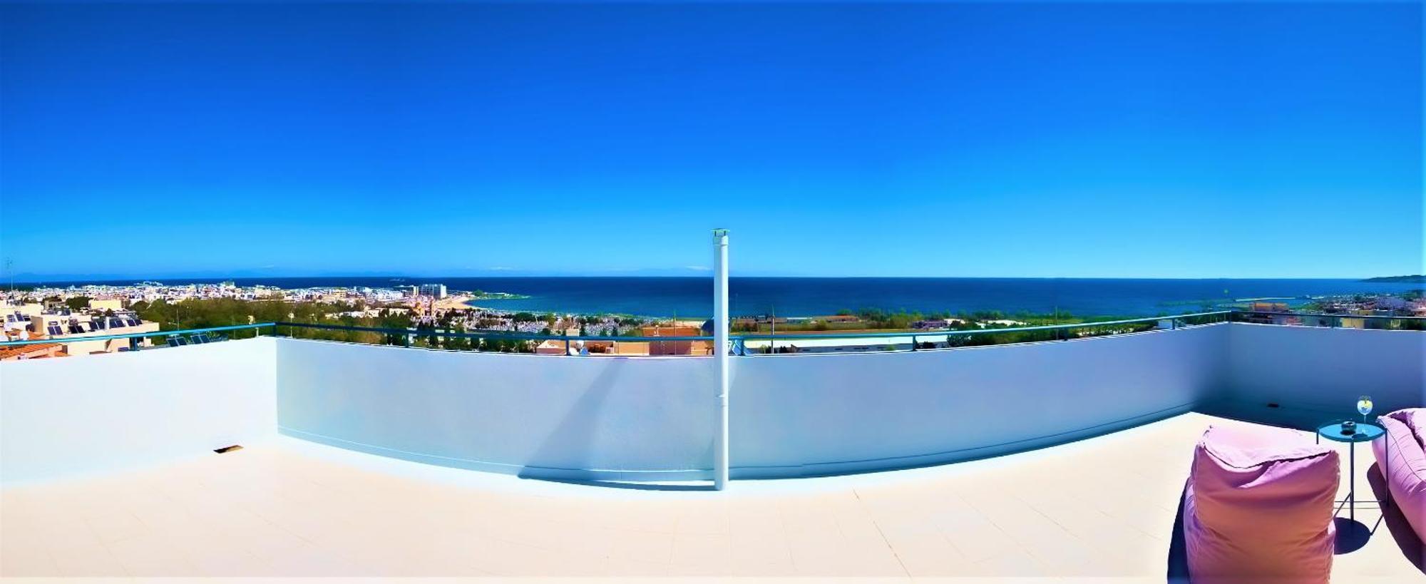 Groovy & Cozy Apt With Private Seaview Rooftop Terrace Rhodes City Exterior foto